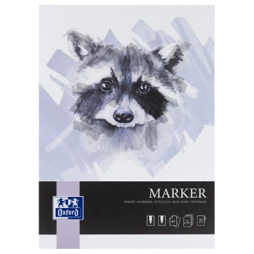 Blok do markerów OXFORD ARTISTIC A4/15 180g
