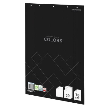 Blok flipchart TOP2000 COLORS 64/90 gładki 20k
