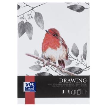 Blok rysunkowy OXFORD ARTISTIC A4/40 160g klejony