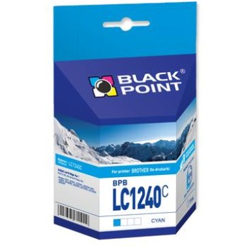 Cart. BROTHER LC 1240 cyan BLACKPOINT (600)