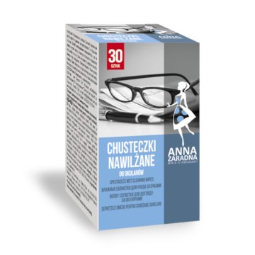 Chusteczki do okularów nawilżane AZ [30]