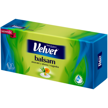 Chusteczki higieniczne karton VELVET BALSAM [70]