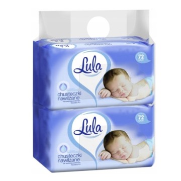 Chusteczki nawilżane LULA [4X72] PANTENOL