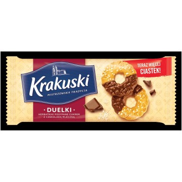 Ciastka KRAKUSKI 181g DUELKI