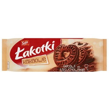 Ciastka ŁAKOTKI 168g kakaowe