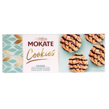 Ciastka MOKATE 150g z orzechami i czekoladą