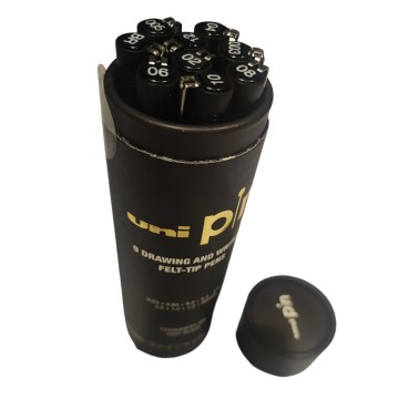 Cienkopisy kreślarskie UNI PIN-200 TUBA [9]