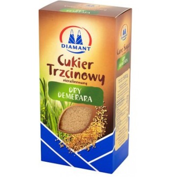 Cukier trzcinowy sypki DIAMANT 500g