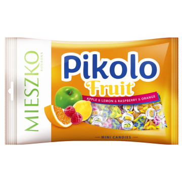 Cukierki mini PIKOLO MIESZKO1kg owocowe