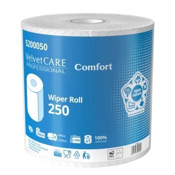 Czyściwo białe celuloza 2w VELVET 250m [1]