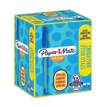 Długopisy PAPER MATE INKJOY 100 CAP M nieb. [100]