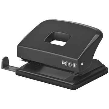 Dziurkacz CENTRA plastikowy (20k) czarny