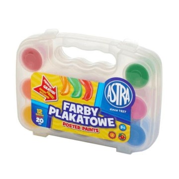 Farby plakatowe ASTRA [12] walizka
