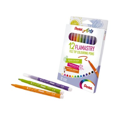 Flamastry PENTEL spieralne [12]