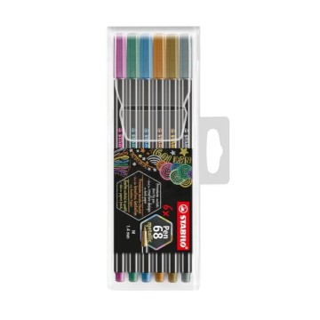 Flamastry STABILO PEN 68 METALLIC [6]