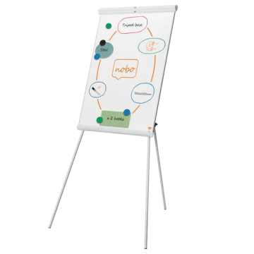 Flipchart magnetyczny ze stali lakierowanej Nobo P