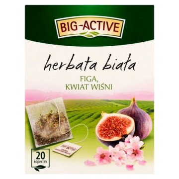 Herbata BIG-ACTIVE [20] biała figa/wiśnia