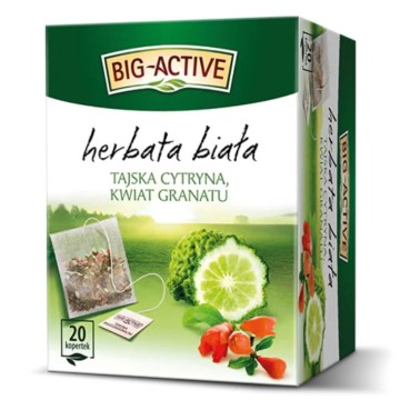 Herbata BIG-ACTIVE [20] biała tajska cytryna