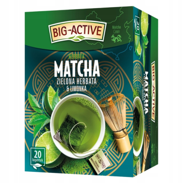 Herbata BIG-ACTIVE [20] Smaki Świata MATCHA