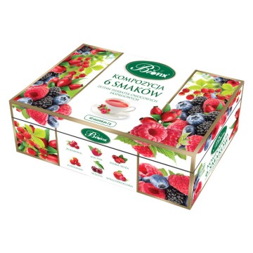 Herbata BIOFIX zestaw [6x10] kompozycja