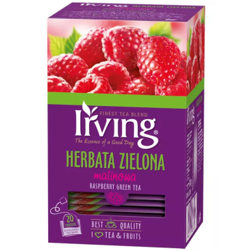 Herbata IRVING [20] zielona malinowa