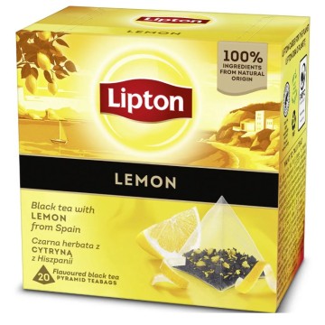 Herbata LIPTON PIRAMIDKI [20] cytryna
