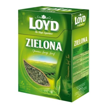 Herbata liściasta LOYD zielona 80g