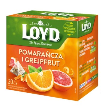 Herbata LOYD [20] pomarańcza i grejpfrut