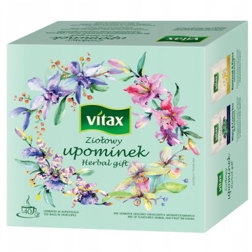 Herbata VITAX [4x10] zestaw ziołowy upominek
