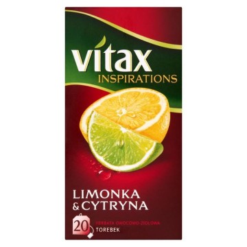 Herbata VITAX INSPIR. [20] limonka i cytryna