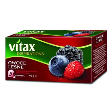 Herbata VITAX INSPIR. [20] owoce leśne