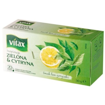 Herbata VITAX INSPIR. [20] zielona i cytryna