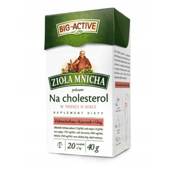 Herbata ZIOŁA MNICHA [20] na cholesterol
