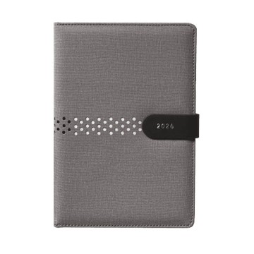 Kalendarz ks. 2026 A5 JOTAN BIZNES K (D) szary