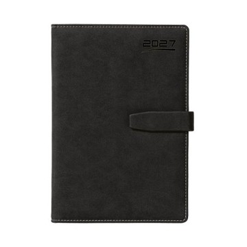 Kalendarz ks. 2027 A5 JOTAN ELEGANT K (D) czarn