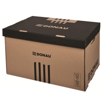 Karton archiwizacyjny DONAU zbiorczy otw.góra brąz