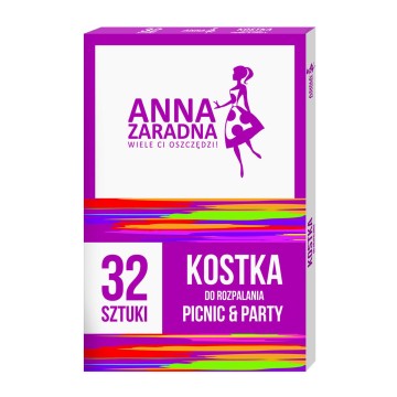 Kostki do rozpalania ANNA ZARADNA białe [32]