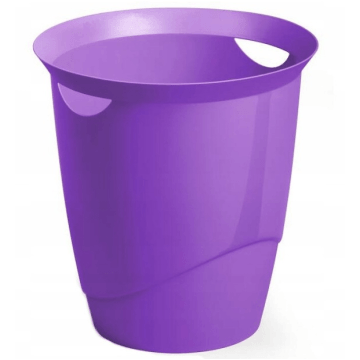 Kosz na śmieci DURABLE 16L fioletowy