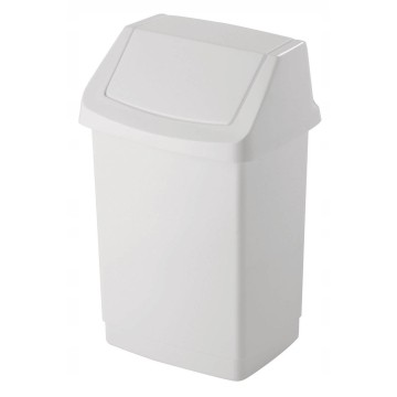 Kosz na śmieci uchylny CURVER CLICK-IT 50L biały