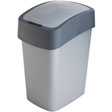 Kosz na śmieci uchylny CURVER FLIP BIN 25L szary