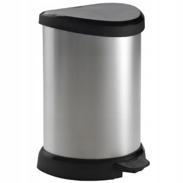 Kosz na śmieci z pedałem CURVER DECOBIN 15L