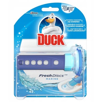 Krążki żelowe do WC DUCK FRESH DISCS morski