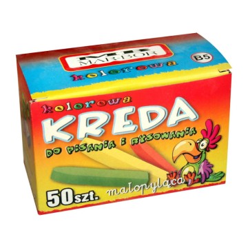 Kreda kolorowa MARBOR kwadratowa [50]