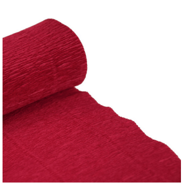 Krepina ALIGA 2,5x0,5m czerwień malinowa