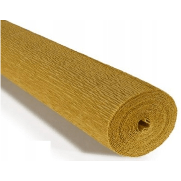 Krepina ALIGA 2,5x0,5m złota