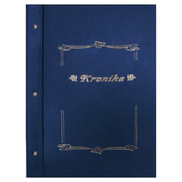 Kronika A4 NITY PION granatowa