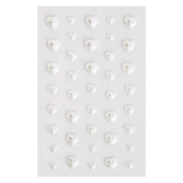 Kryształki samoprzyl. ARGO perełki białe [40]