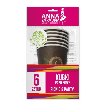 Kubki papierowe 200ml ANNA ZARADNA [6]