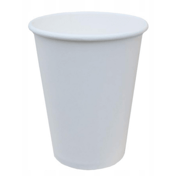 Kubki papierowe BIAŁE 250ml [50] 80mm
