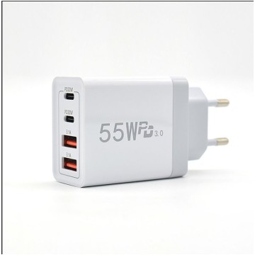Ładowarka Super Charger zestaw 4USB; 3A+C; 2A+C